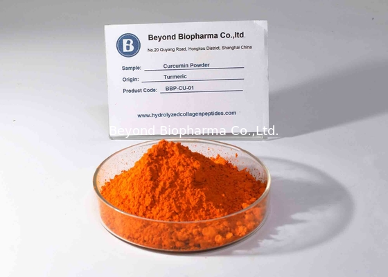Poudre cristalline de curcumine de catégorie d'USP pour la pureté des additifs 95%
