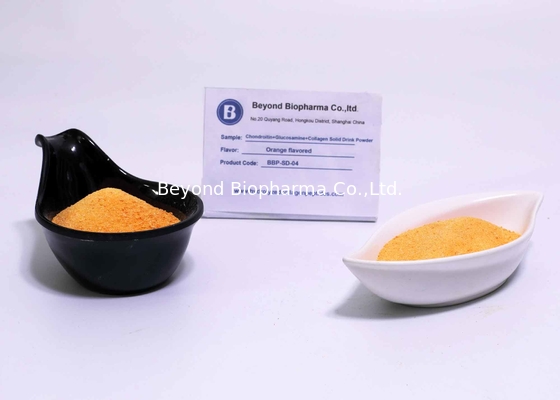 La fabrication sous contrat de supplément diététique pour le solide à l'orange de collagène boit la poudre